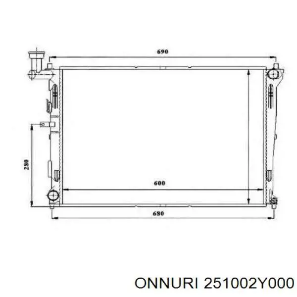 PQK00 Japan Parts Насос охолодження
