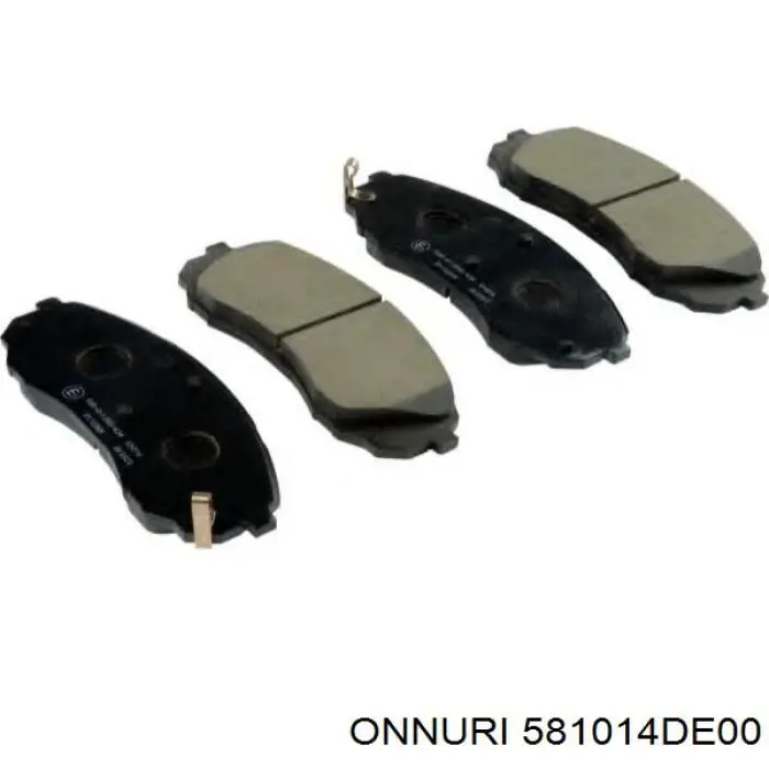 581014DE00 Onnuri Передні гальмівні колодки