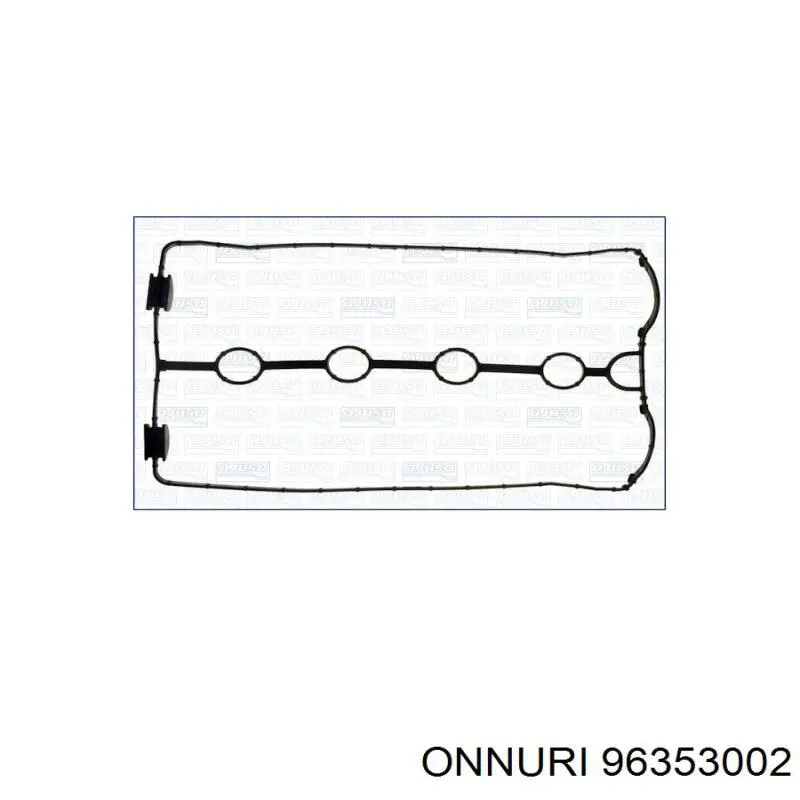 Прокладка клапанної кришки двигуна General Motors P96353002 ціна, від 8.72 USD