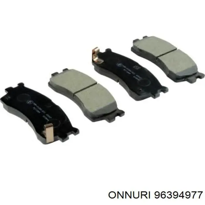 96394977 Onnuri Колодки гальмівні задні, барабанні
