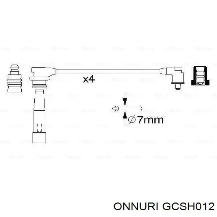 GCSH012 Onnuri Проводи високовольтні