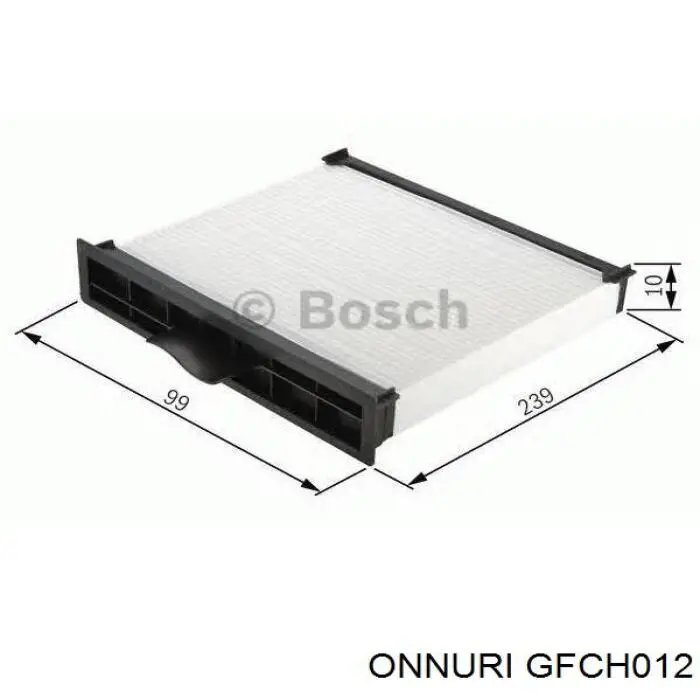 Купити GFCH012 Onnuri Фільтр салону вугільний