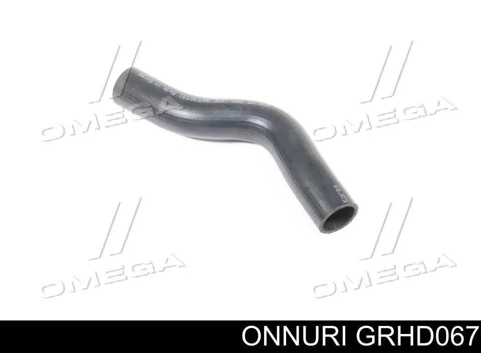 Шланг/патрубок радіатора охолодження, верхній GRHD067 Onnuri