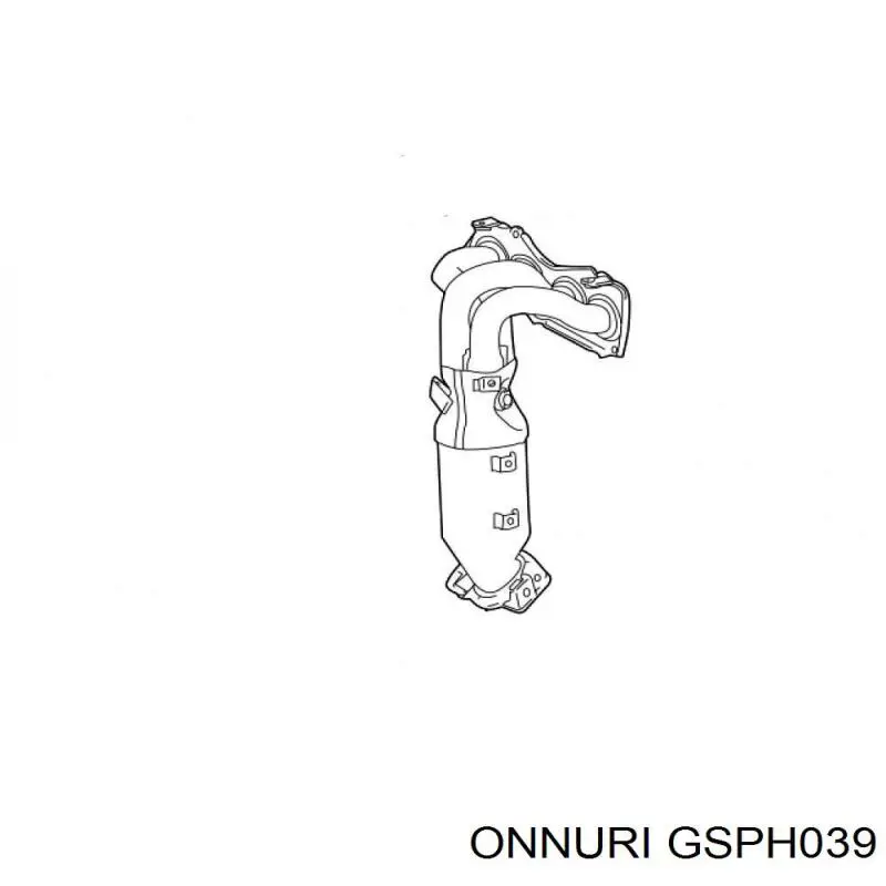 GSPH039 Onnuri подушка кріплення глушника