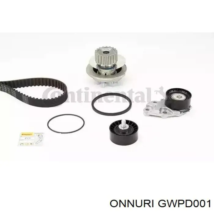 Купити GWPD001 Onnuri Насос охолоджуючої рідини