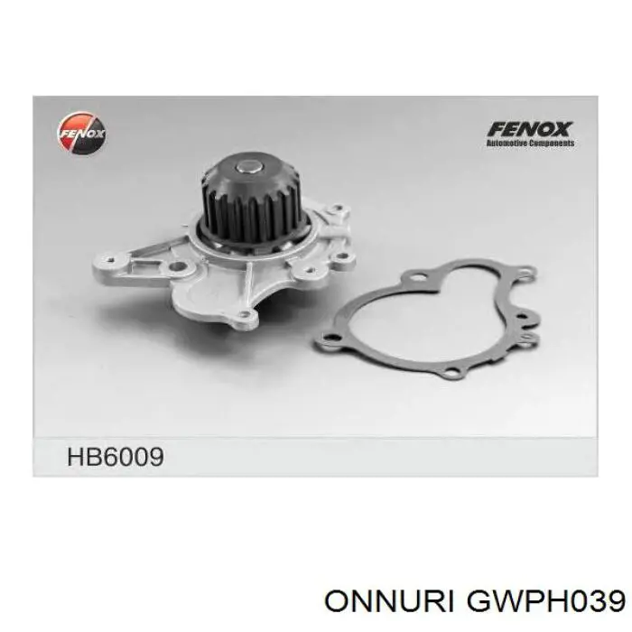 Помпа охолодження Onnuri GWPH039 ціна, від 40.11 USD