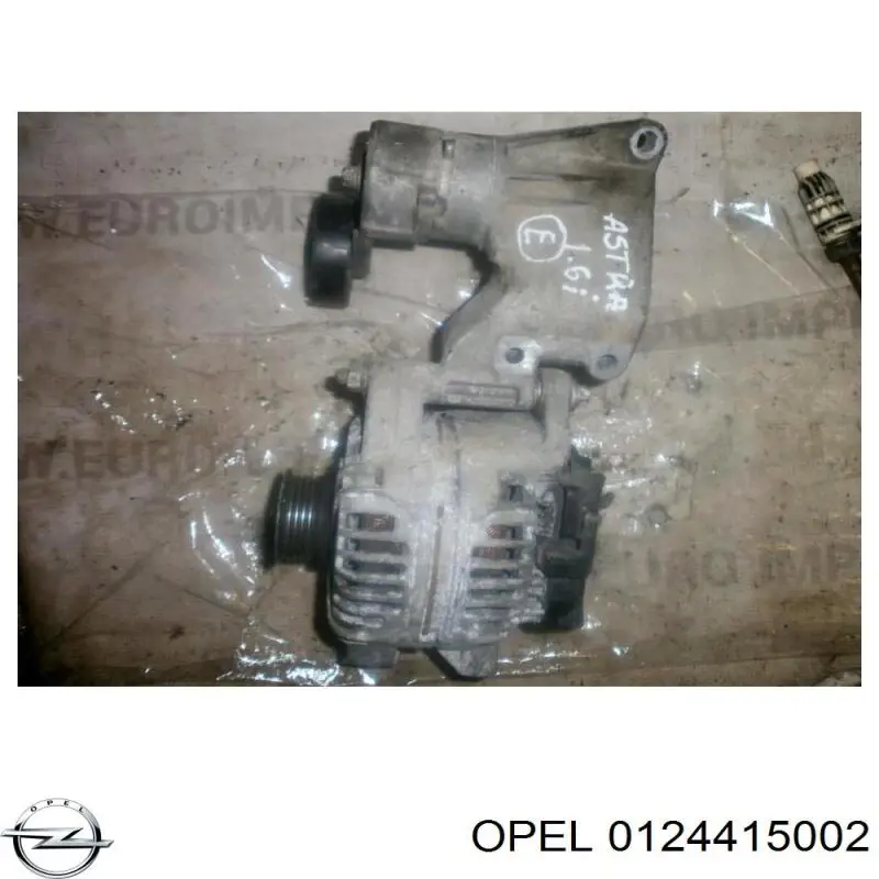 Генератор Opel 0124415002 ціна, від 69.34 USD
