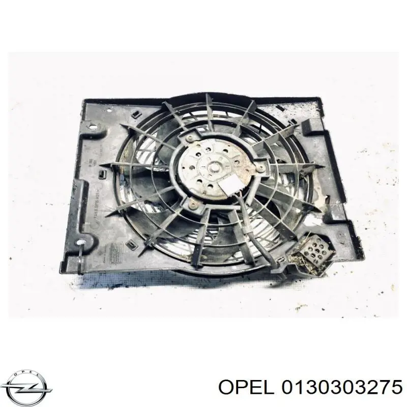 Купити 9132916 Opel Електровентилятор охолодження в зборі (двигун + крильчатка)