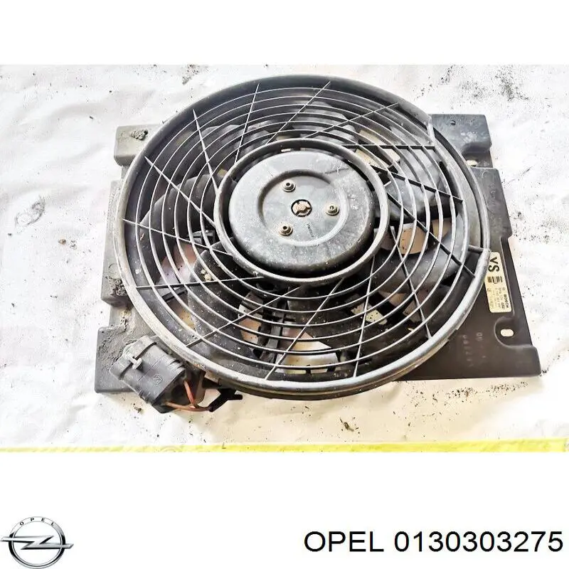9132916 Opel Електровентилятор радіатора