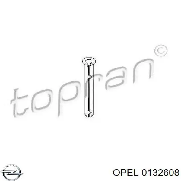 Купити 0132608 Opel Палець (шплінт) дверної петлі