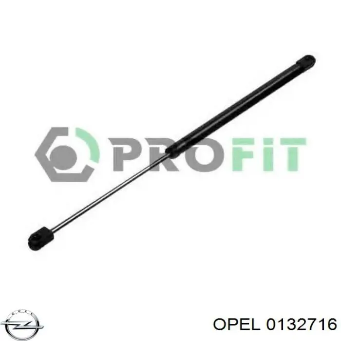 Амортизатор двері задньої Opel 0132716 ціна, від 10.50 USD
