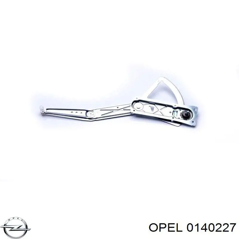 Механізм склопідіймача двері передньої, лівої Opel Corsa B (73, 78, 79) (Опель Корса)