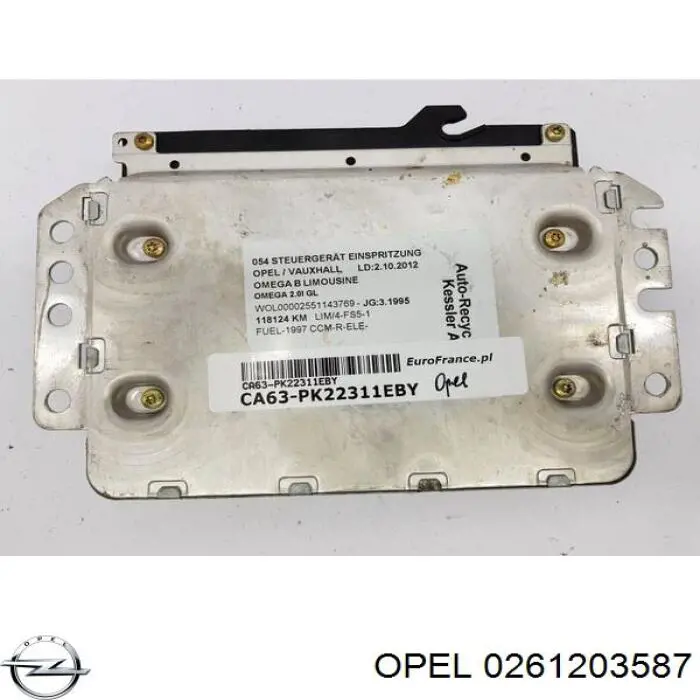  0261203587 Opel