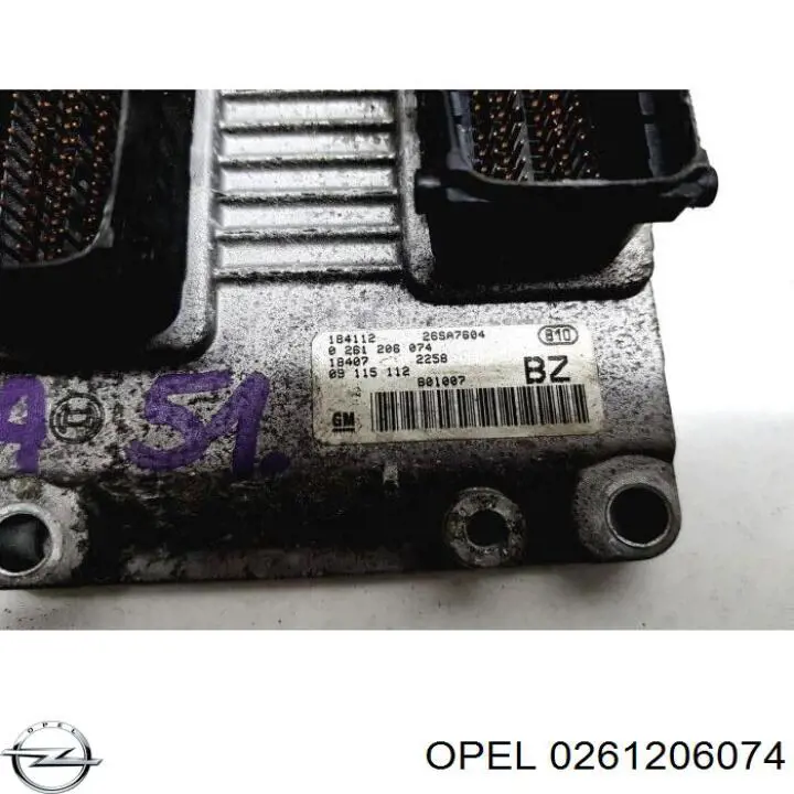 Купити 0261206074 Opel Модуль управління двигуном