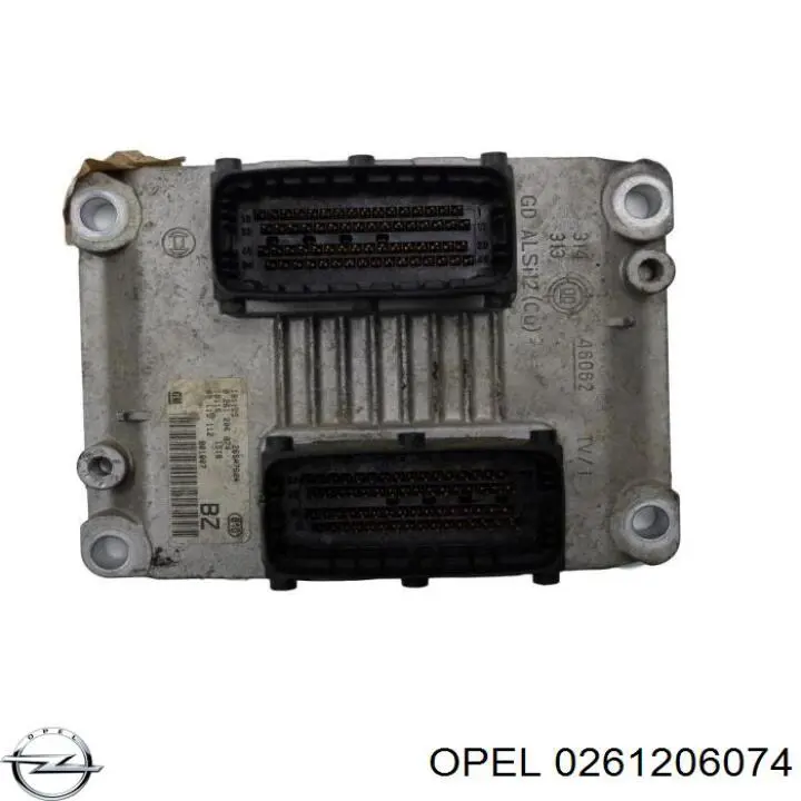 0261206074 Opel Блок електронного управління