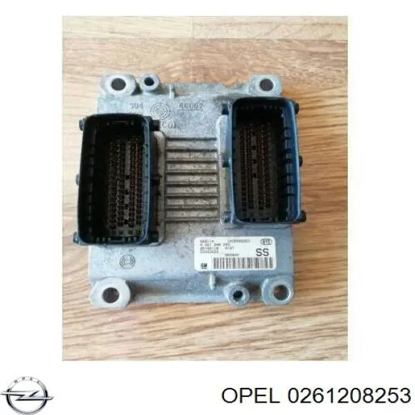 0261208253 Opel Блок електронного управління