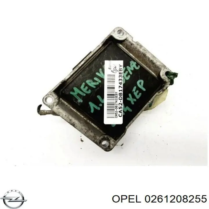 Електронний блок керування двигуном 0261208255 Opel
