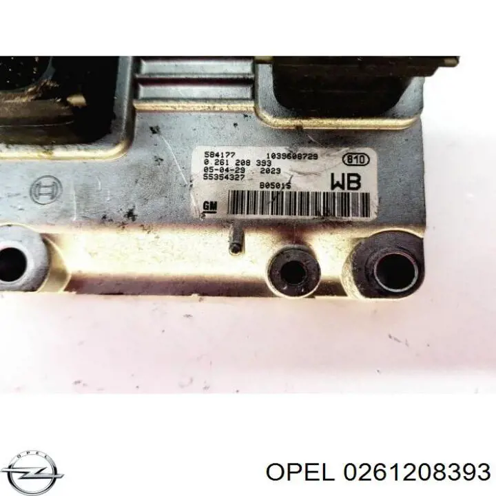  Opel 0261208393 ціна, від 69.98 USD