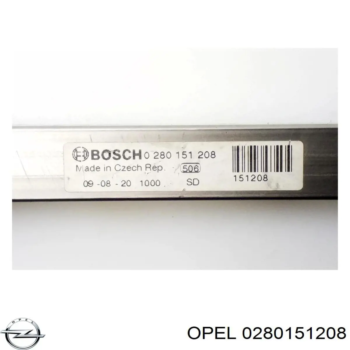 Рампа форсунок системи упорскування палива Opel 0280151208 ціна, від 5.60 USD