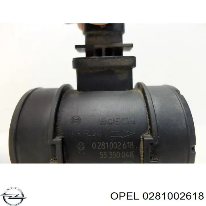 0281002618 Opel Датчик витрати повітря