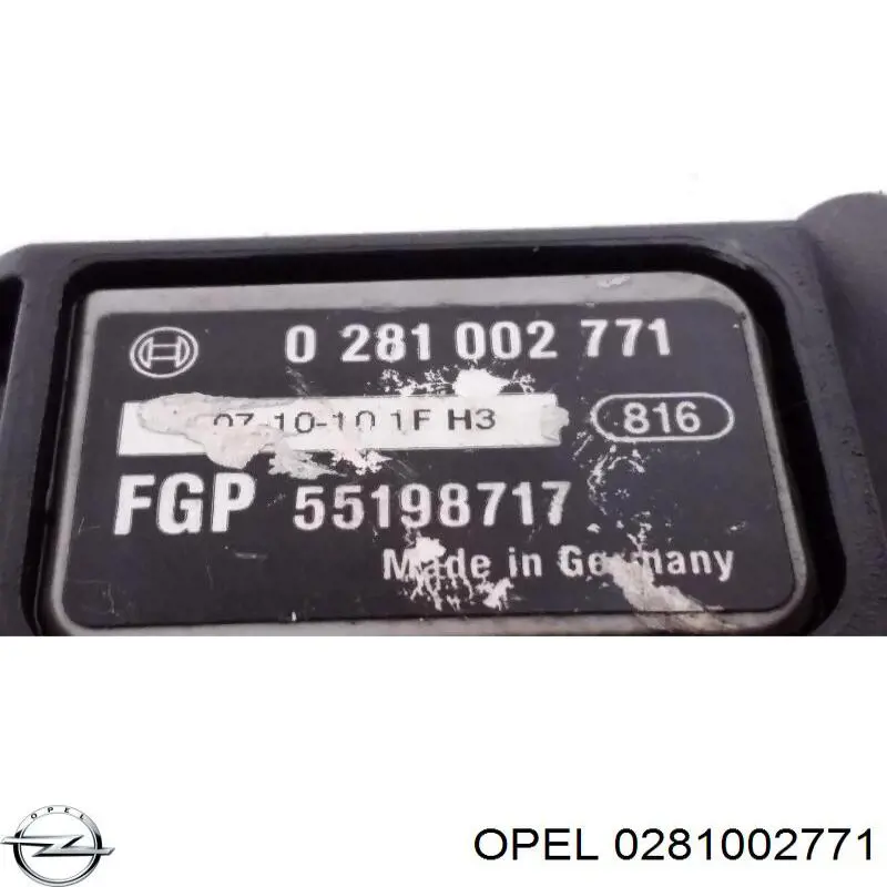 Купити 0281002771 Opel Датчик тиску вихлопних газів
