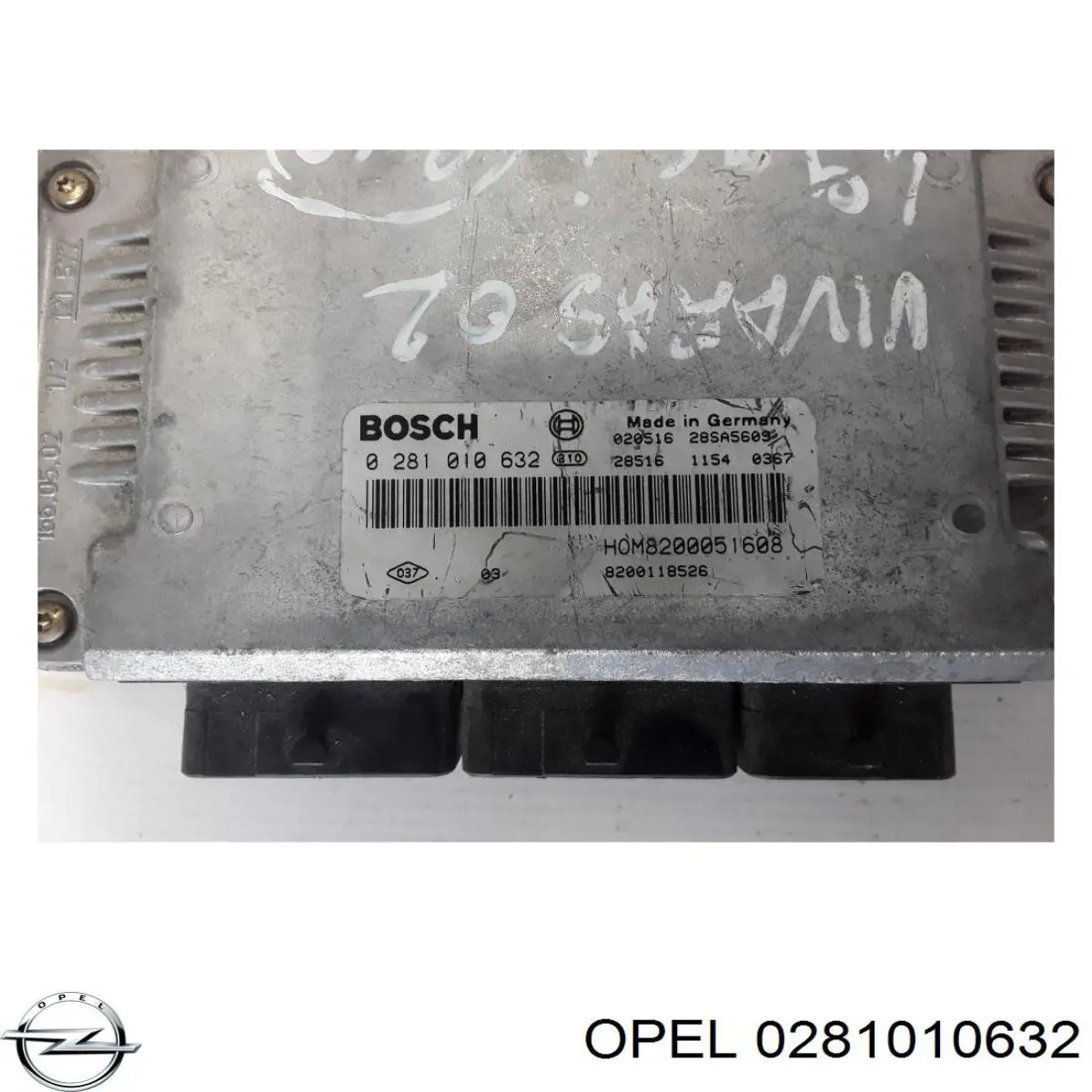 ЕБУ Opel Vivaro A фургон (F7) (2001 - 2014) ціна, від 26.07 USD