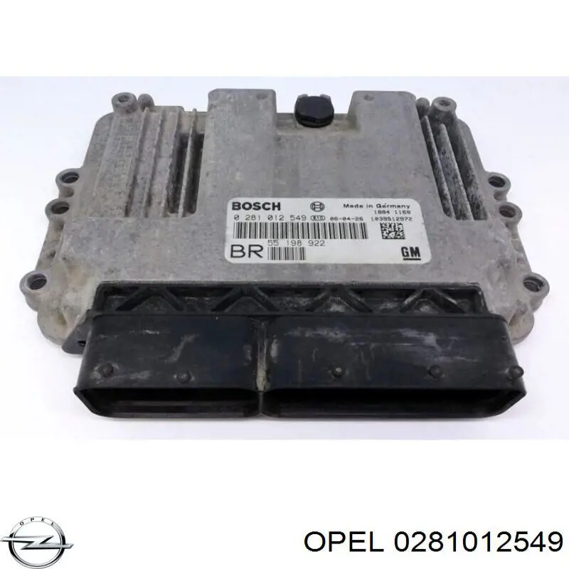 0281012549 Opel Блок електронного управління