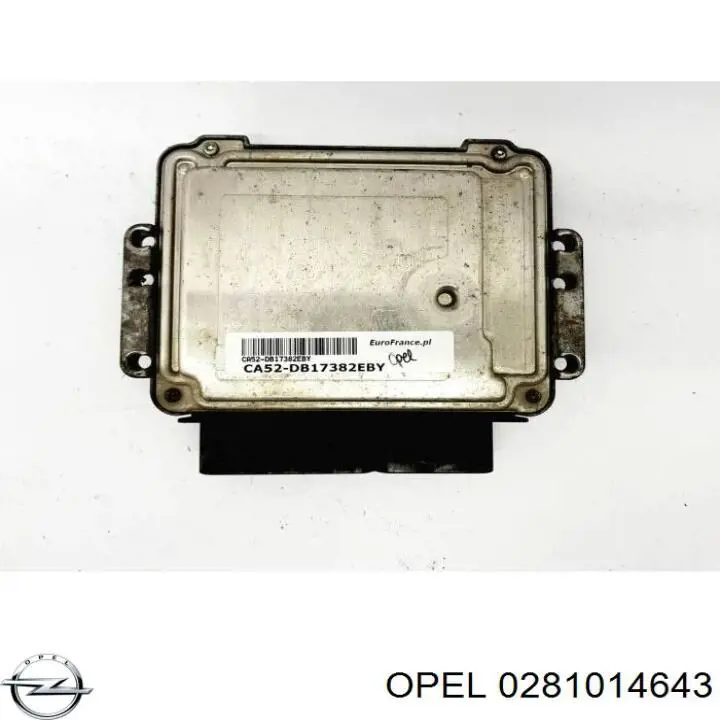 Купити 0281014643 Opel Модуль управління двигуном