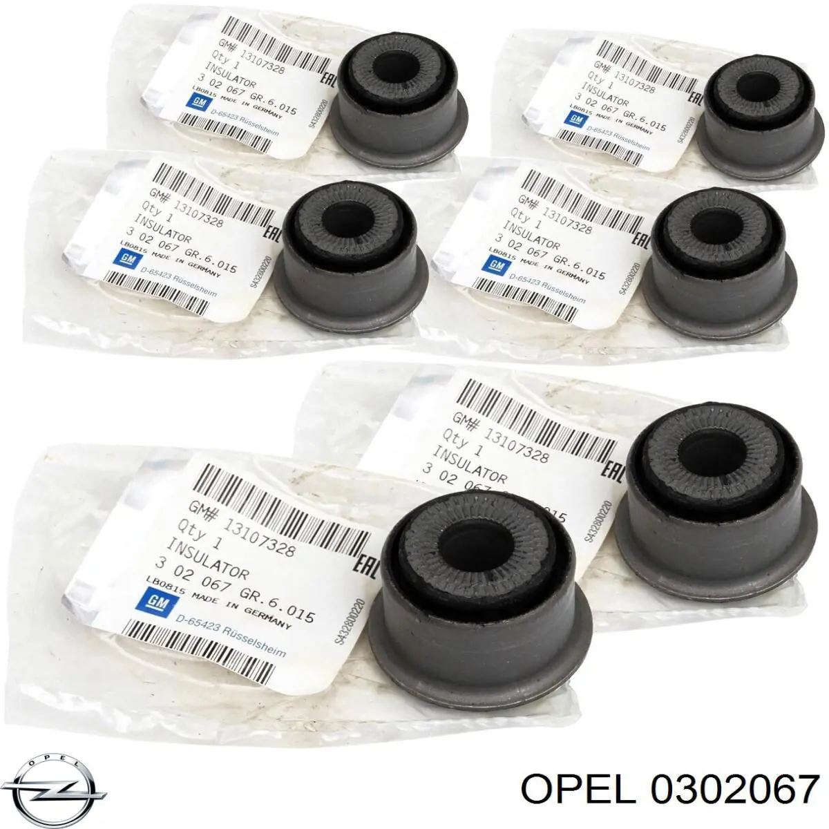 0302067 Opel сайлентблок передній балки/підрамника