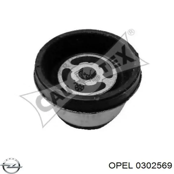 Купити 0302569 Opel Сайлентблок передній балки/підрамника