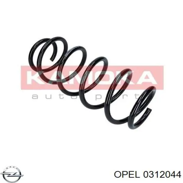 Пружина передня 90541042 Opel