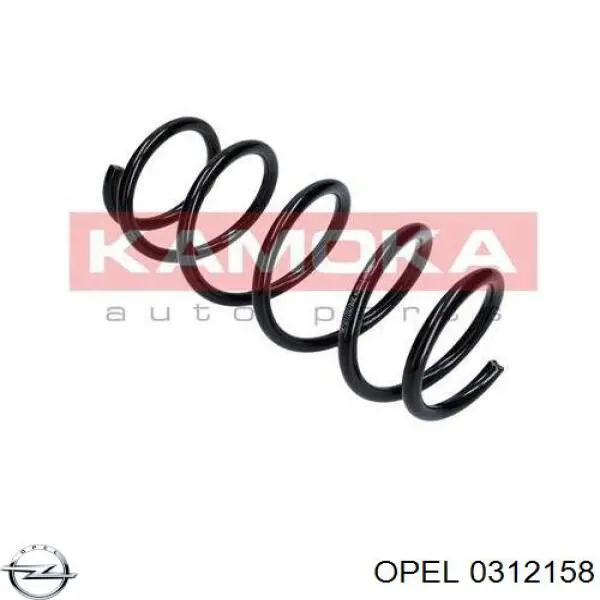 Пружина передня Opel 0312158 ціна, від 19.00 USD