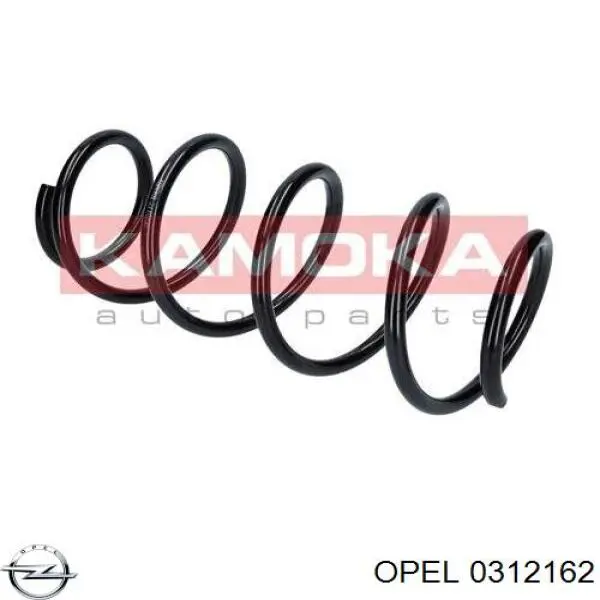 0312162 Opel пружина передня