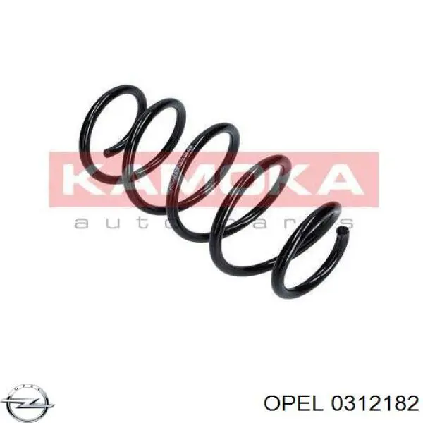 0312182 Opel пружина передня