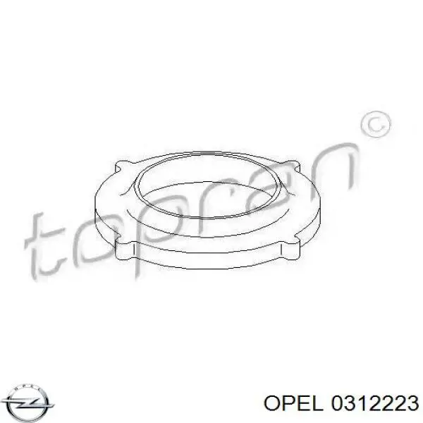 90216299 Opel Проставка (гумове кільце) пружини передньої, верхня