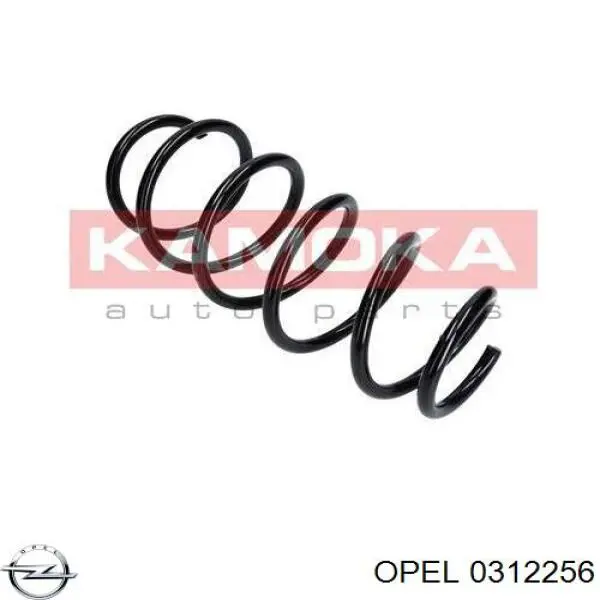 Пружина передня Opel 0312256 ціна, від 27.45 USD