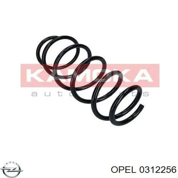 0312256 Opel Пружина амортизатора передняя