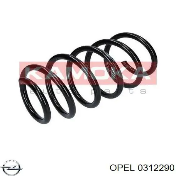 Пружина передня Opel 0312290 ціна, від 40.65 USD