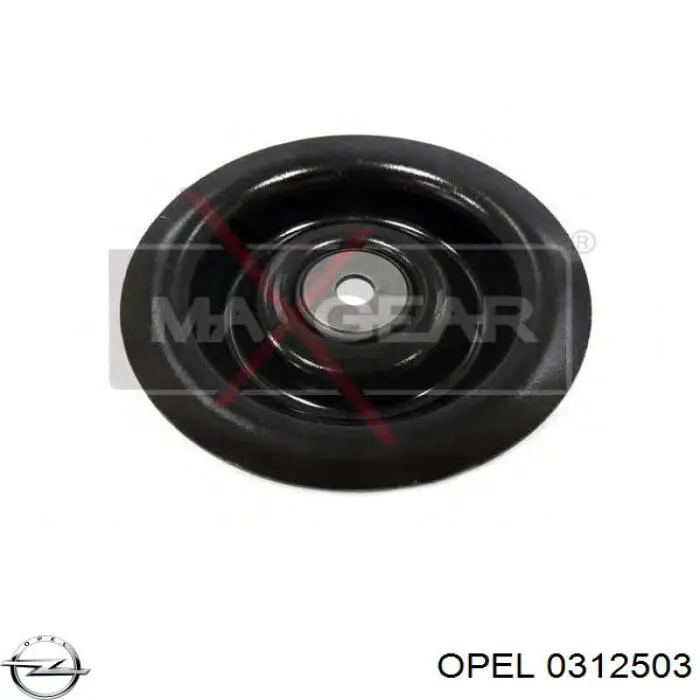 Купити 0312503 Opel Підшипник опорний амортизатора, переднього