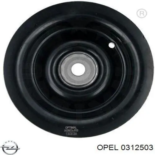 Підшипник опорний амортизатора, переднього 0312503 Opel