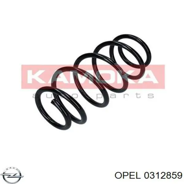 Пружина передня Opel 0312859 ціна, від 37.33 USD