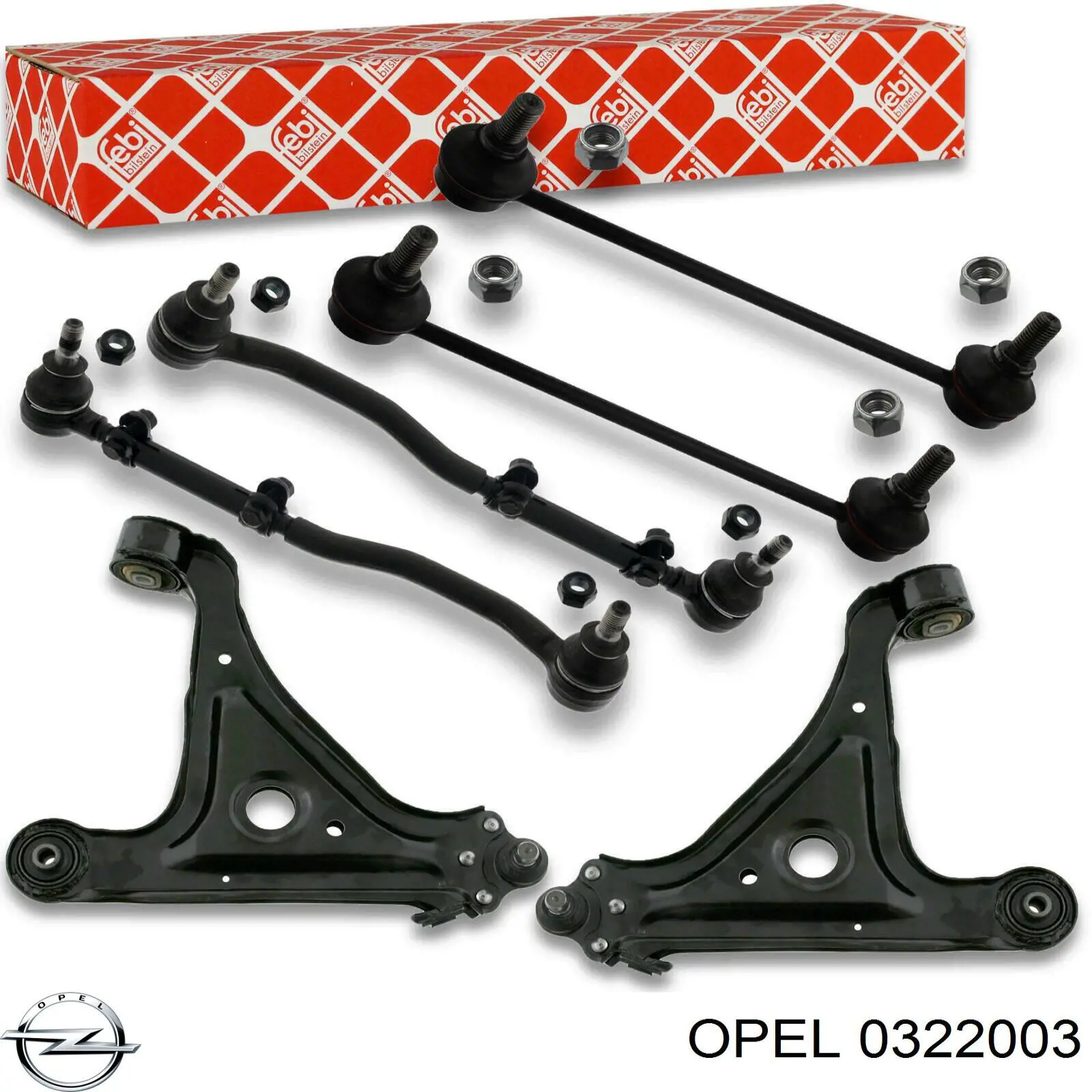 Купити 0322003 Opel Тяга рульова в зборі, права