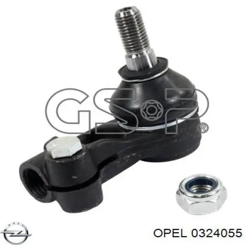 Наконечник рульовий Opel 0324055 ціна, від 8.13 USD