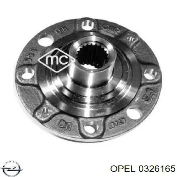 Передня маточина 0326165 Opel