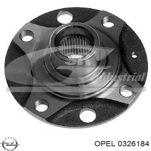 0326184 Opel Маточина (передня)