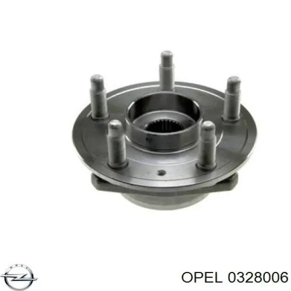 Задня маточина 0328006 Opel