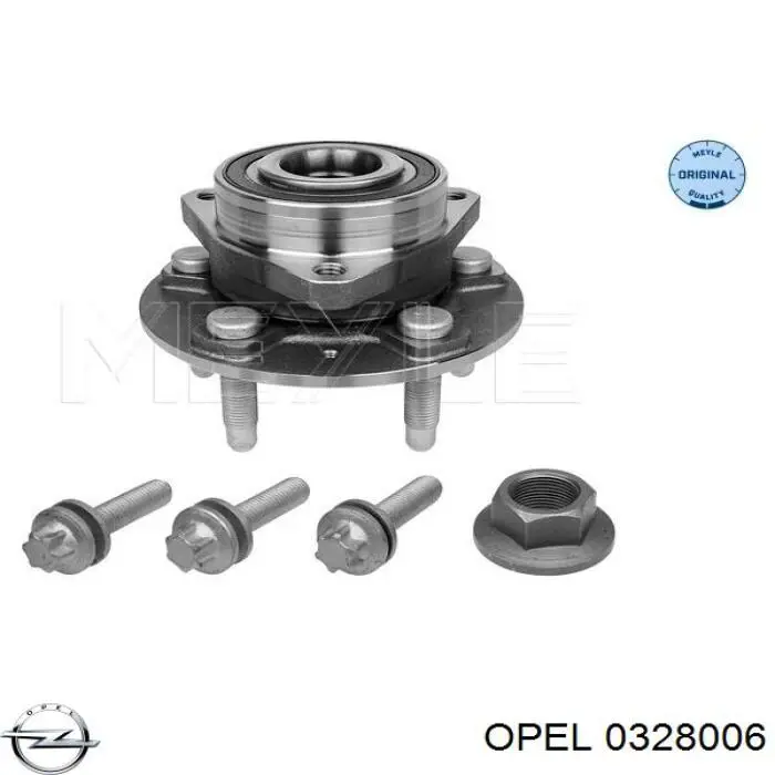 0328006 Opel Маточина задня