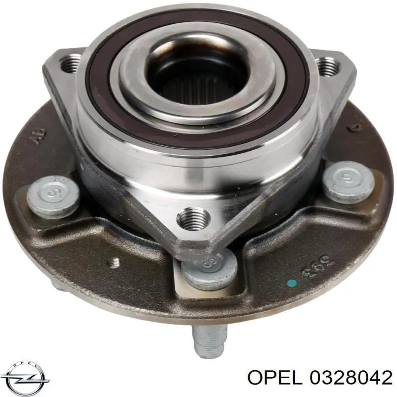 0328042 Opel Маточина (передня)