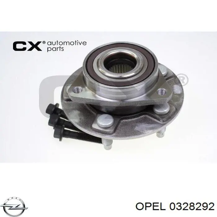 Маточина колеса передня Opel 0328292 ціна, від 102.23 USD