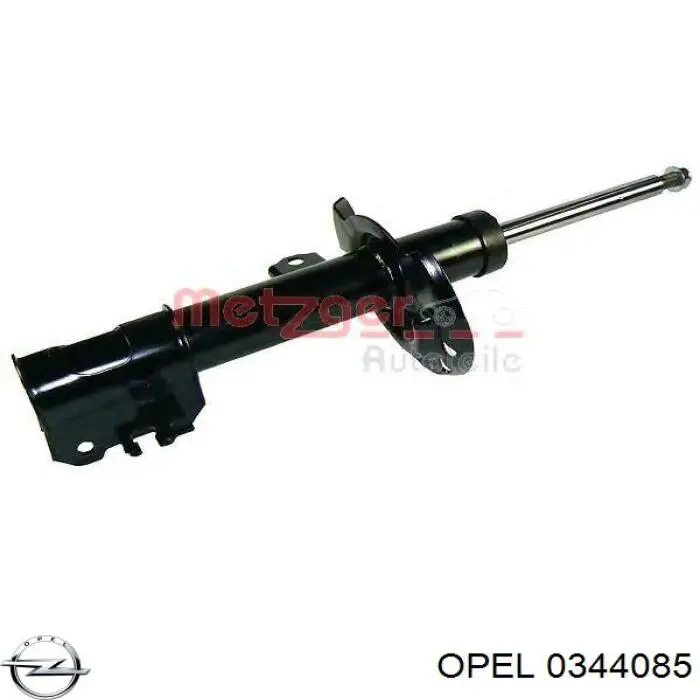 0344085 Opel Ліва передня стійка